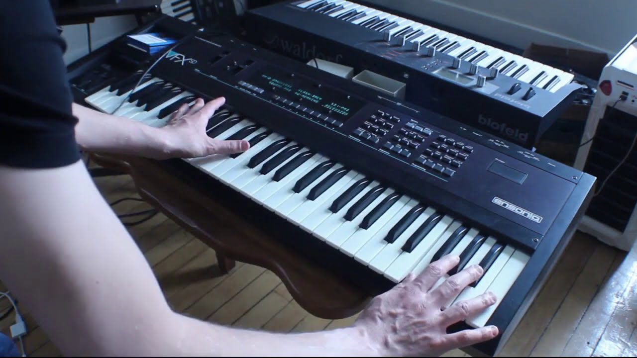 Ensoniq SD-1, Amazing Atmosphere & Pads (NO TALK)