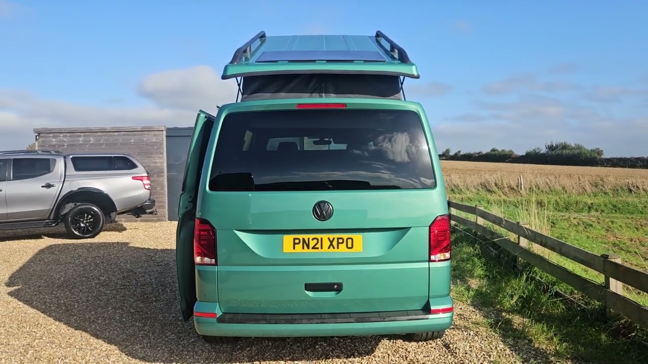 Volkswagen camper 4 berth magazine featured.  Call 01460 312923 to view.