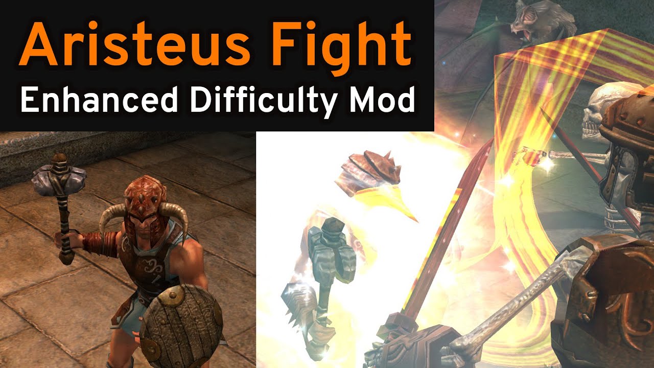 Titan Quest - Aristeus Fight - Enhanced Difficulty Mod