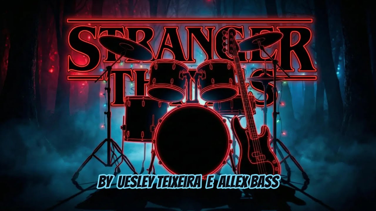 STRANGER THINGS Theme | Drum & Bass Cover 🎧🥁 (Epic Version)