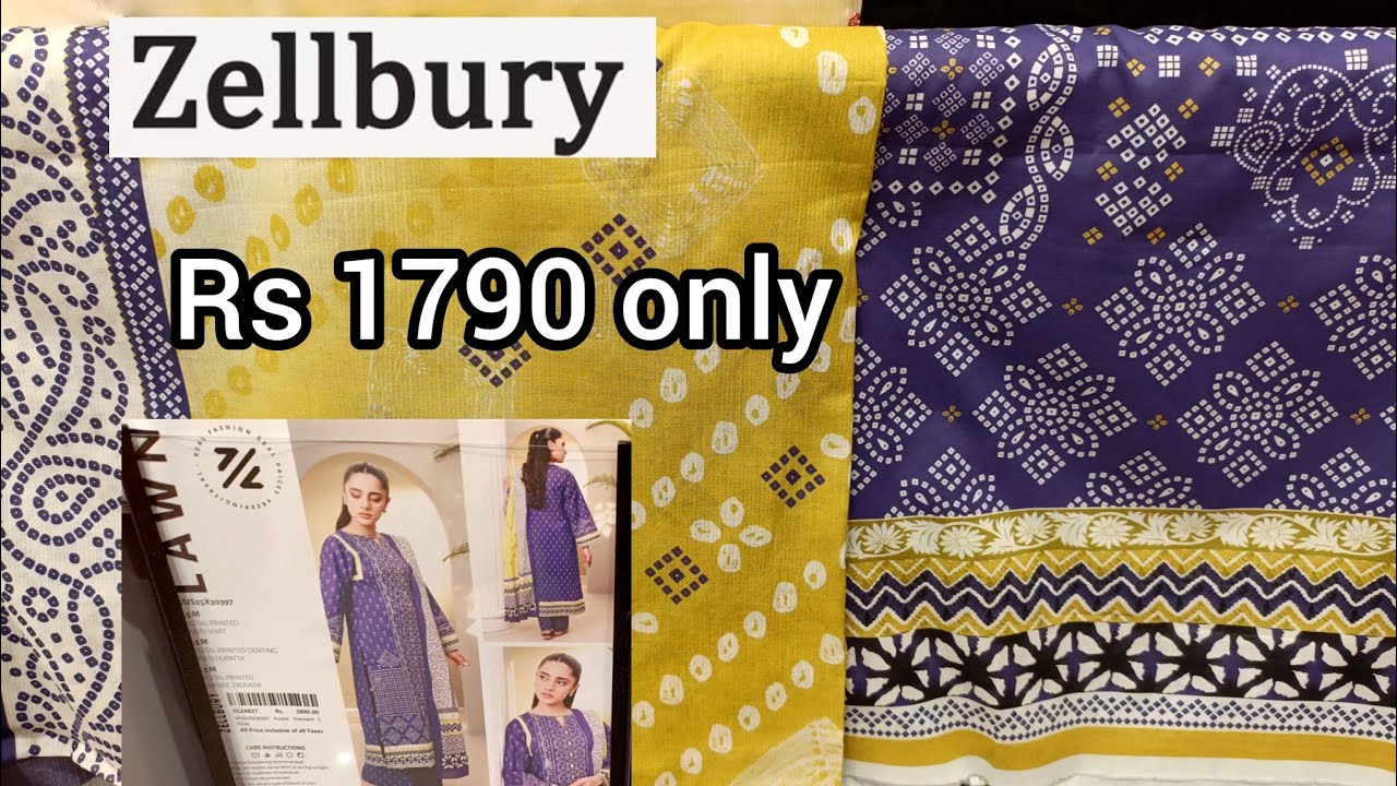 Zellbury New Summer Collection ❤️ Rs 1790
