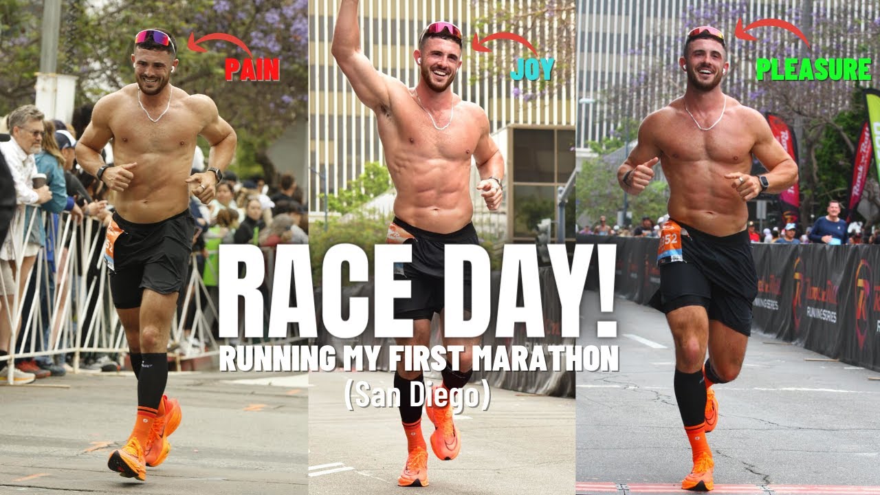 RUNNING MY FIRST MARATHON!!! (Race Day / San Diego Rock 'n' Roll)