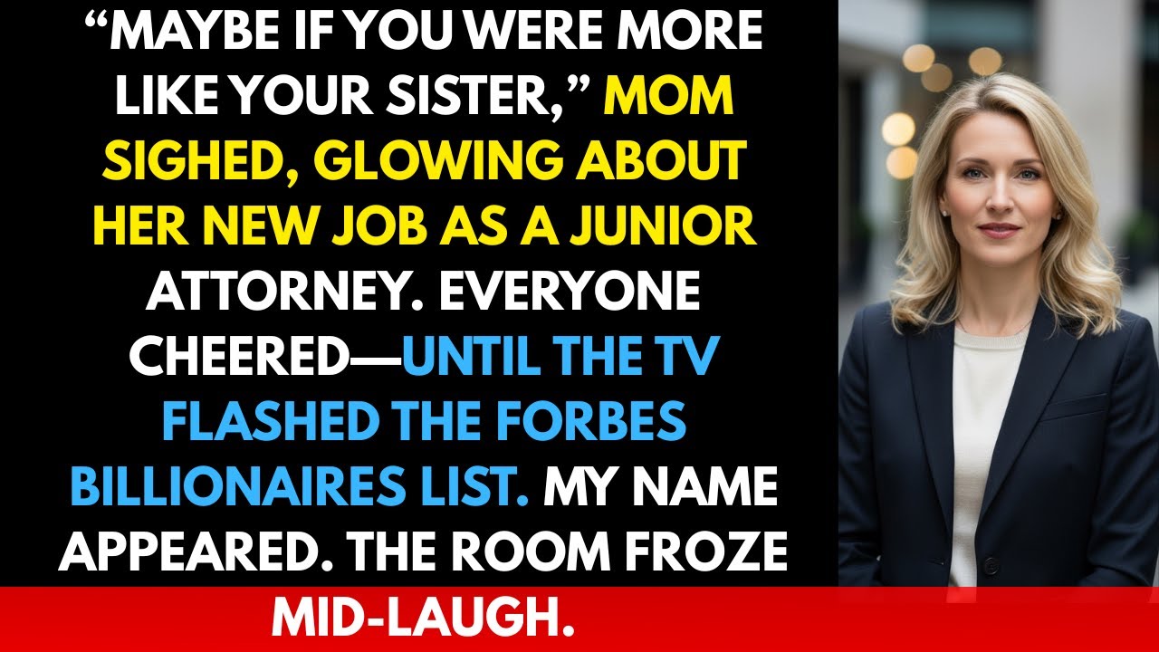 “MAYBE IF YOU WERE MORE LIKE YOUR SISTER,” MOM SIGHED, GLOWING ABOUT HER NEW JOB AS