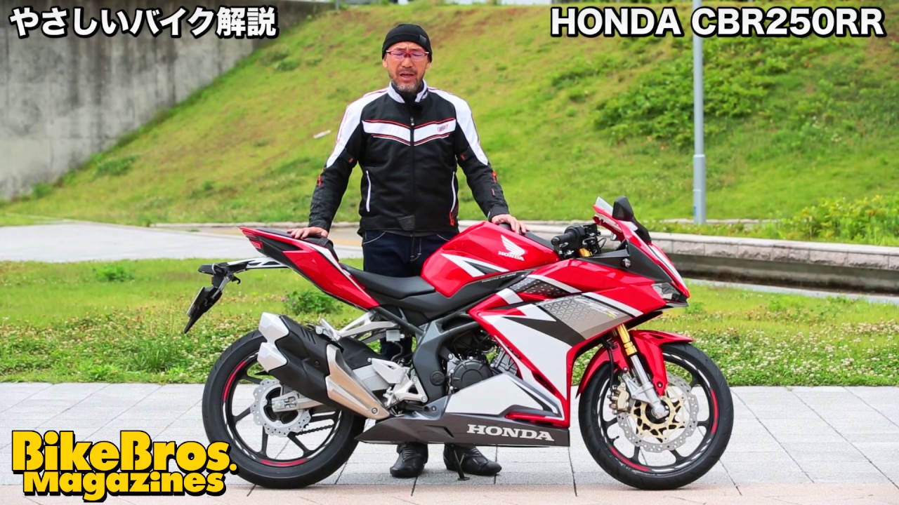 やさしいバイク解説：ホンダ CBR250RR