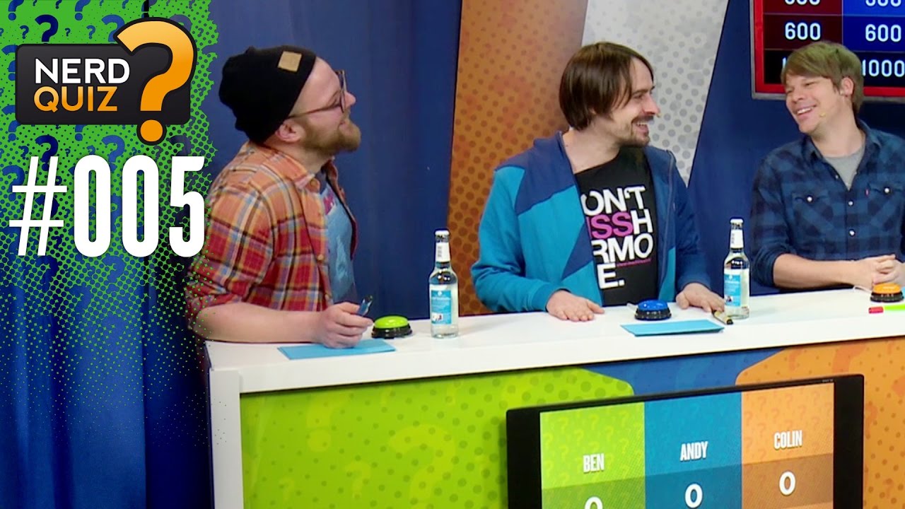 Nerd Quiz S.3 Runde 5 mit Gregor | Colin vs Andy vs Ben