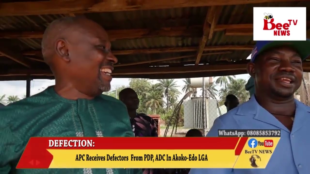 APC Receives Defectors  From PDP, ADC In Akoko-Edo LGA.