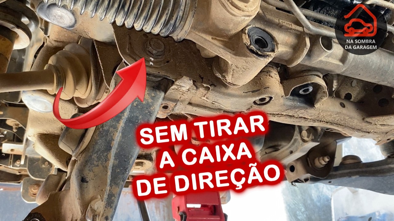 COMO TIRAR O PARAFUFO DA BANDEJA DE SUSPENSÃO DA SW4 ANTIGA SEM TIRAR A CAIXA DE DIREÇÃO