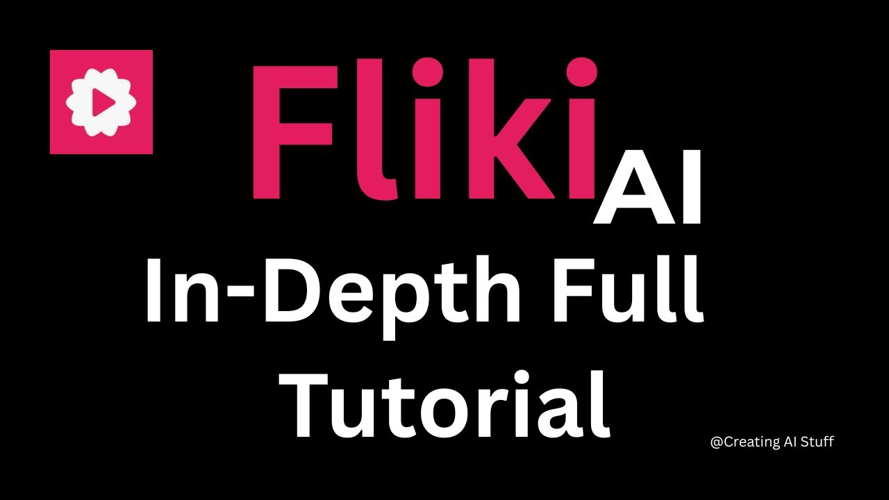 Fliki AI Tutorial :  Super Easy AI Video Maker for Beginners