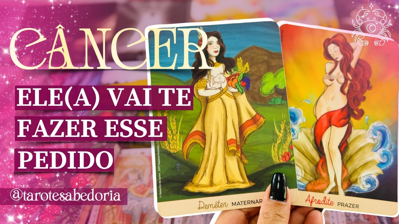 ♋ CÂNCER 🤍🔥ELE(A) VAI DEIXAR OS SENTIMENTOS TRANSPARECEREM E VOCÊ VAI PERCEBER TUDO🔥🤍