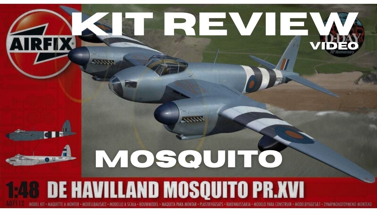 Обзор набора Airfix 1/48 DH Mosquito