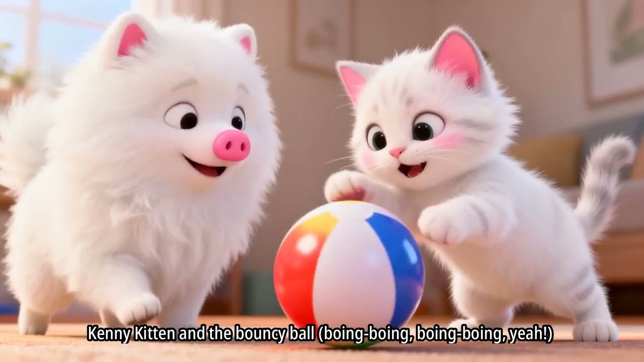 Kenny Kitten's Bouncy Ball