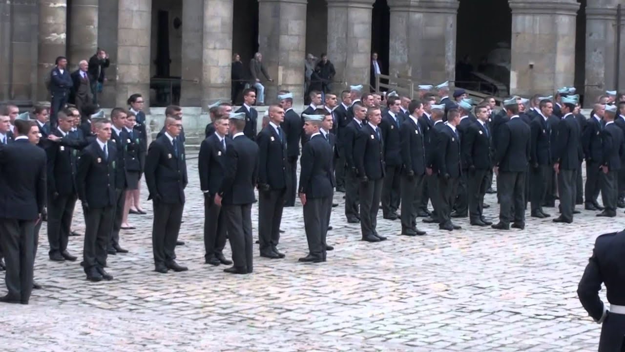Remise des calots aux Invalides   01 Préparation
