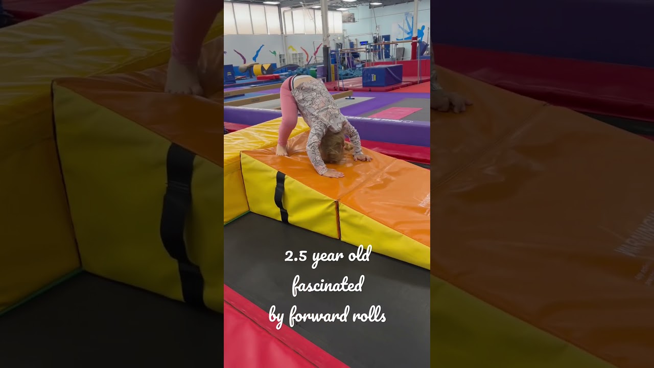 Gymnastics with Nicole | Toddler Forward Rolls 🤸&zwj;♀️