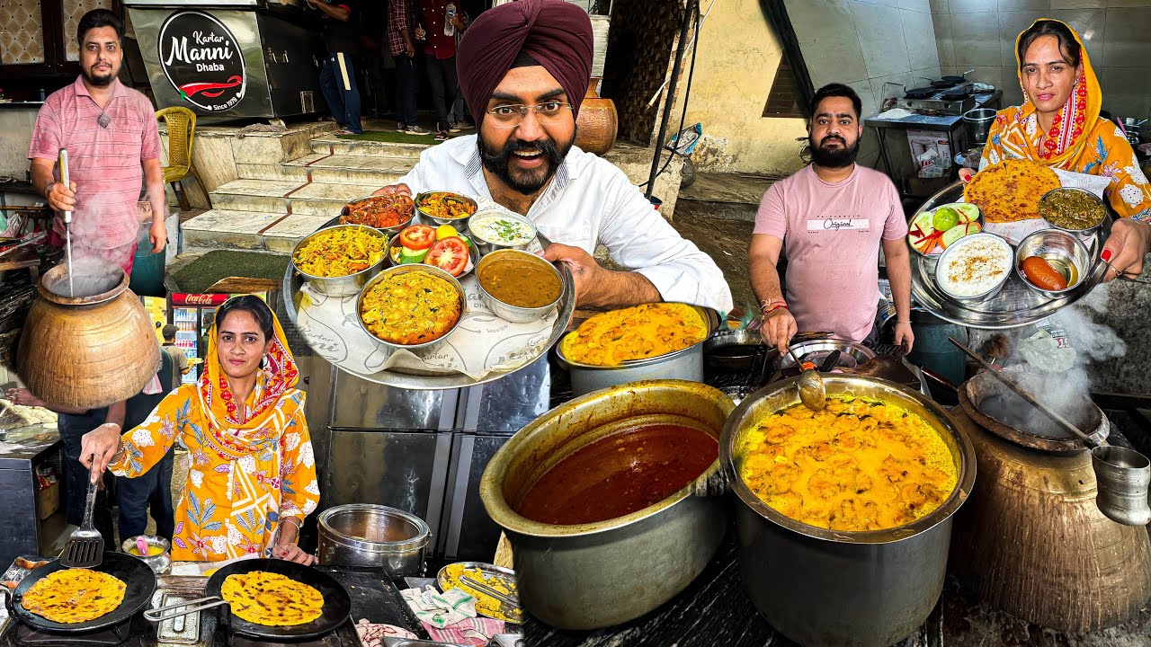 Best Food Of Punjab | Punjab Food Tour | Punjabi Thali | Jalandhar Street Food | Indian Street Food