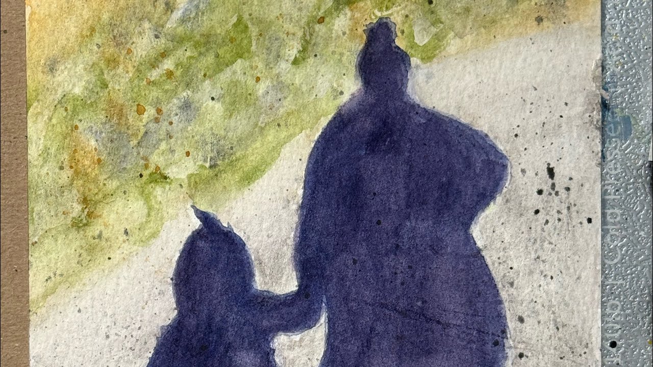 #the100dayproject Day 12: Watercolor 