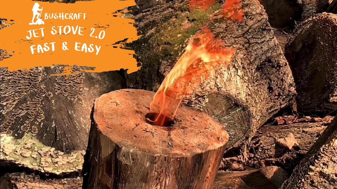 How to make a Swedish torch / rocket stove fast and easy full tutorial 2022