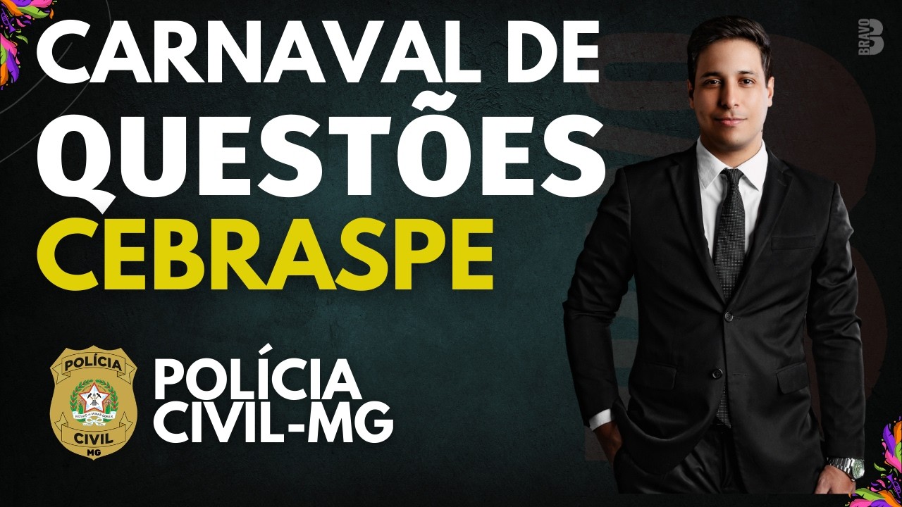 DIREITOS HUMANOS | BANCA CEBRASPE | CONCURSO PCMG