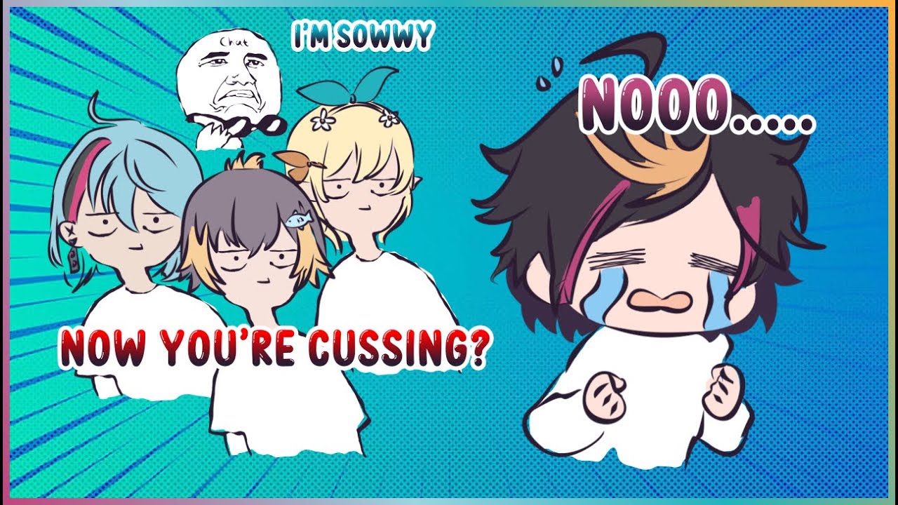 Everyone was shocked when Shu slipped this word