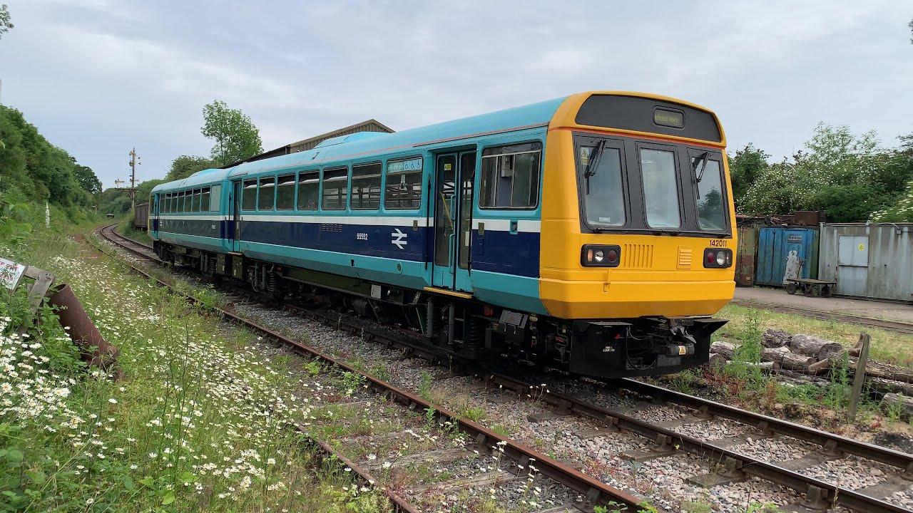 Midland Railway Butterley DMU gala - double class 141 / 142 pacer - 17/06/23