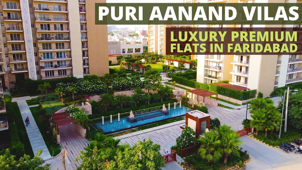 Puri Aanand Vilas Sector 81 Faridabad, 3 & 4 BHK Best Luxury Society in Faridabad Call 18001020322