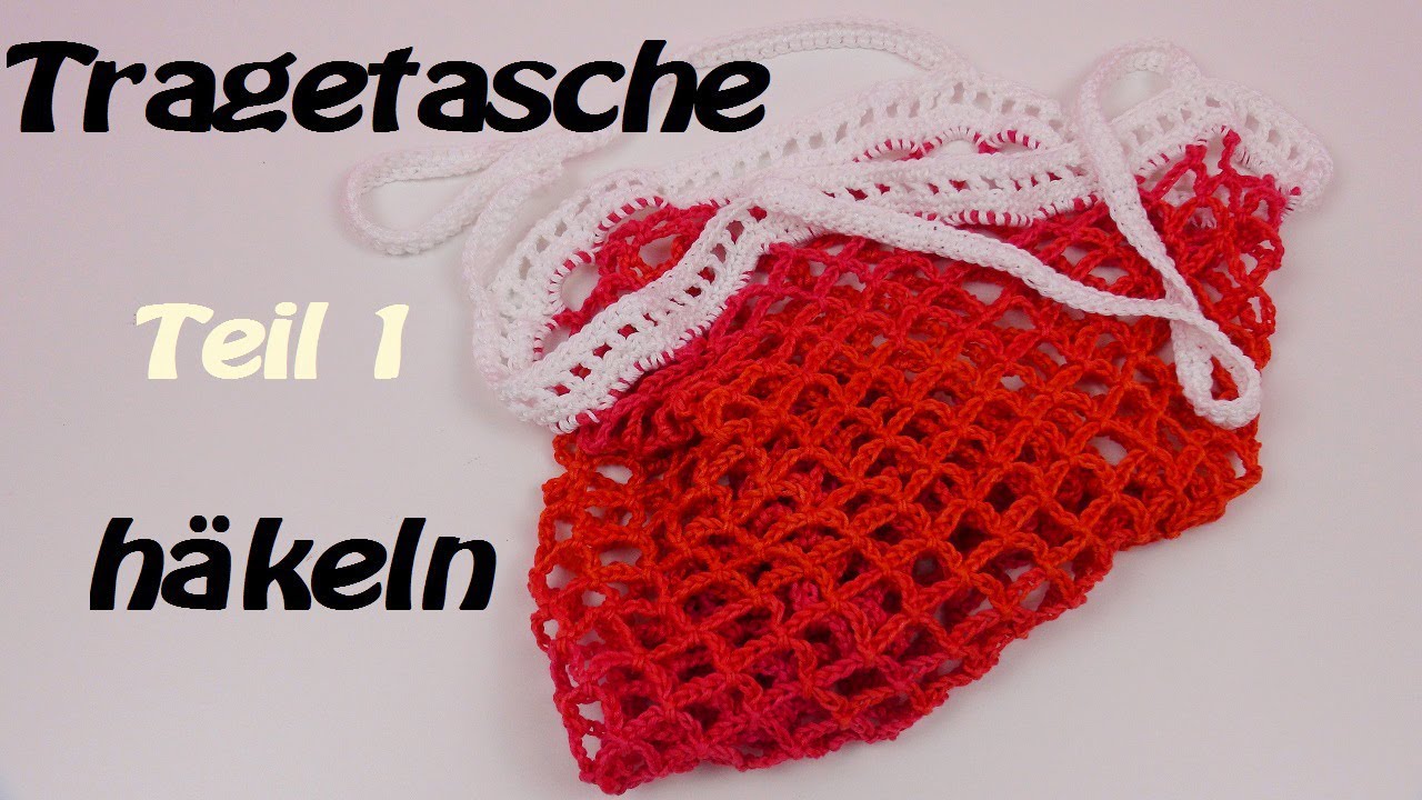 Häkeln Tasche - Sommer/Strand - Alles lässt sich verstauen - Teil 1/2