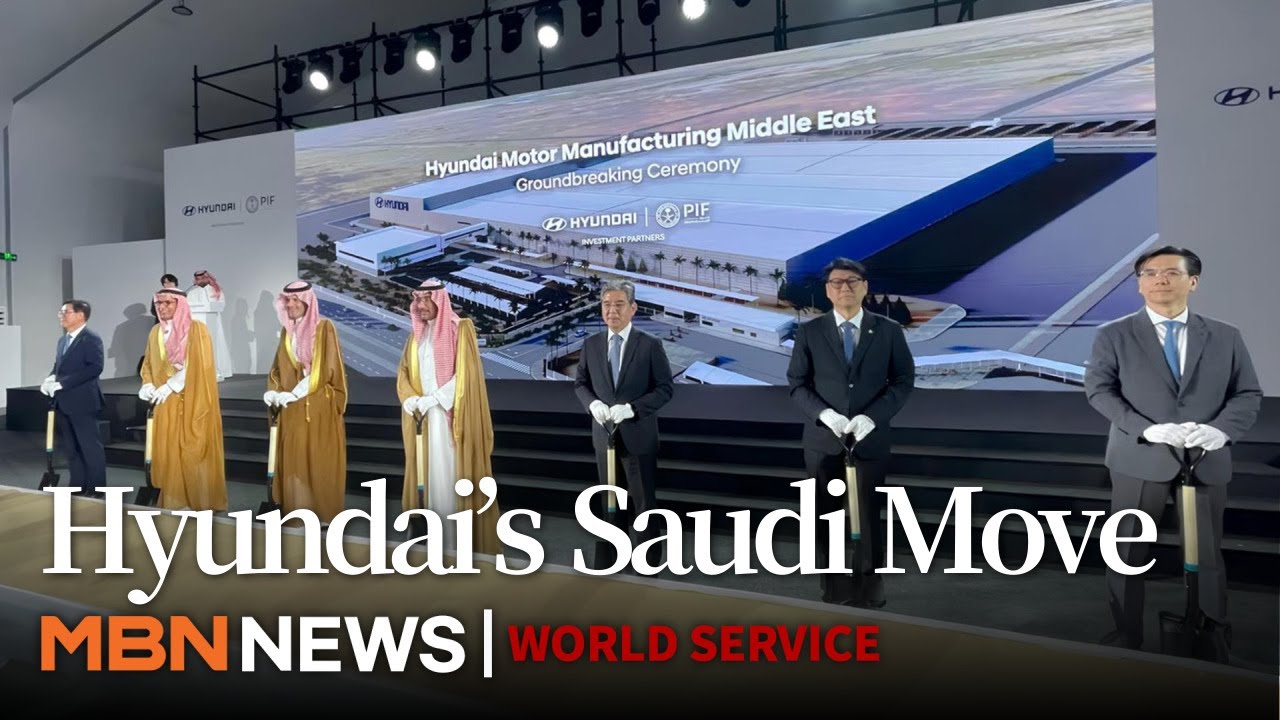 Hyundai Launches First Car Factory in Mideast for Middle East Expansion [MBN News7]