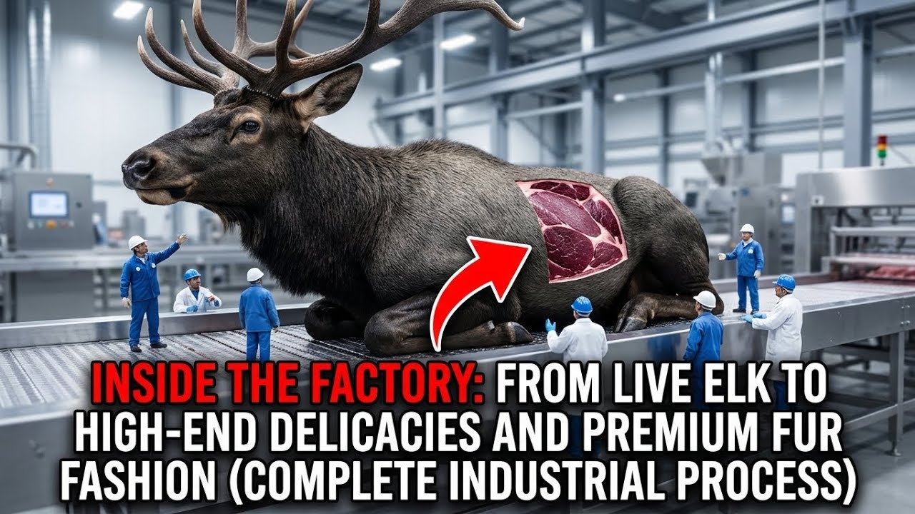 Inside the Factory: Cryogenic Grinding Frozen Elk Meat for The Ultimate Burger Patty