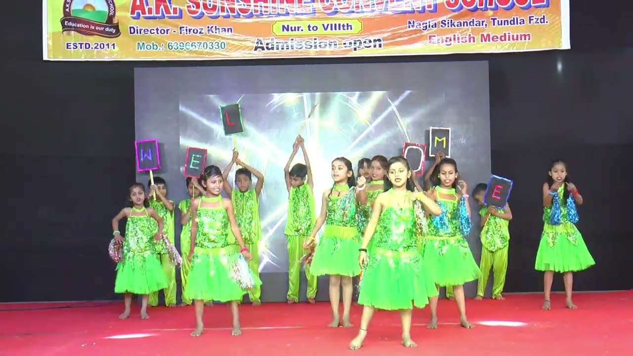 “Swag Se Karenge Sabka Swagat | Cute Kids Welcome Dance 💃🕺 | School Annual Function 2025”