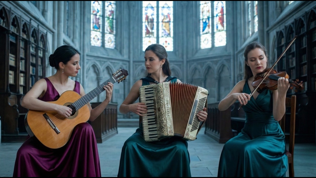 Luxury Instrumental Fusion for Relax & Focus | Flamenco, Accordion, Flute & Violin