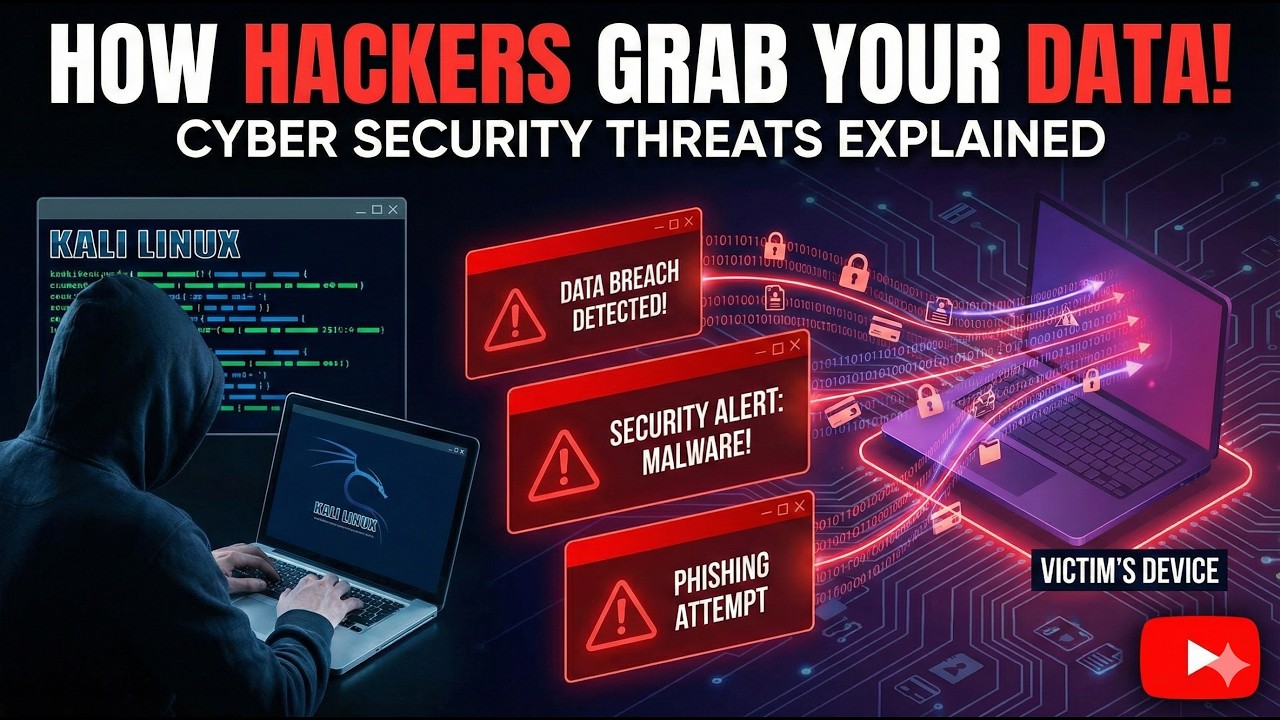 How Hackers Grab Your Data?