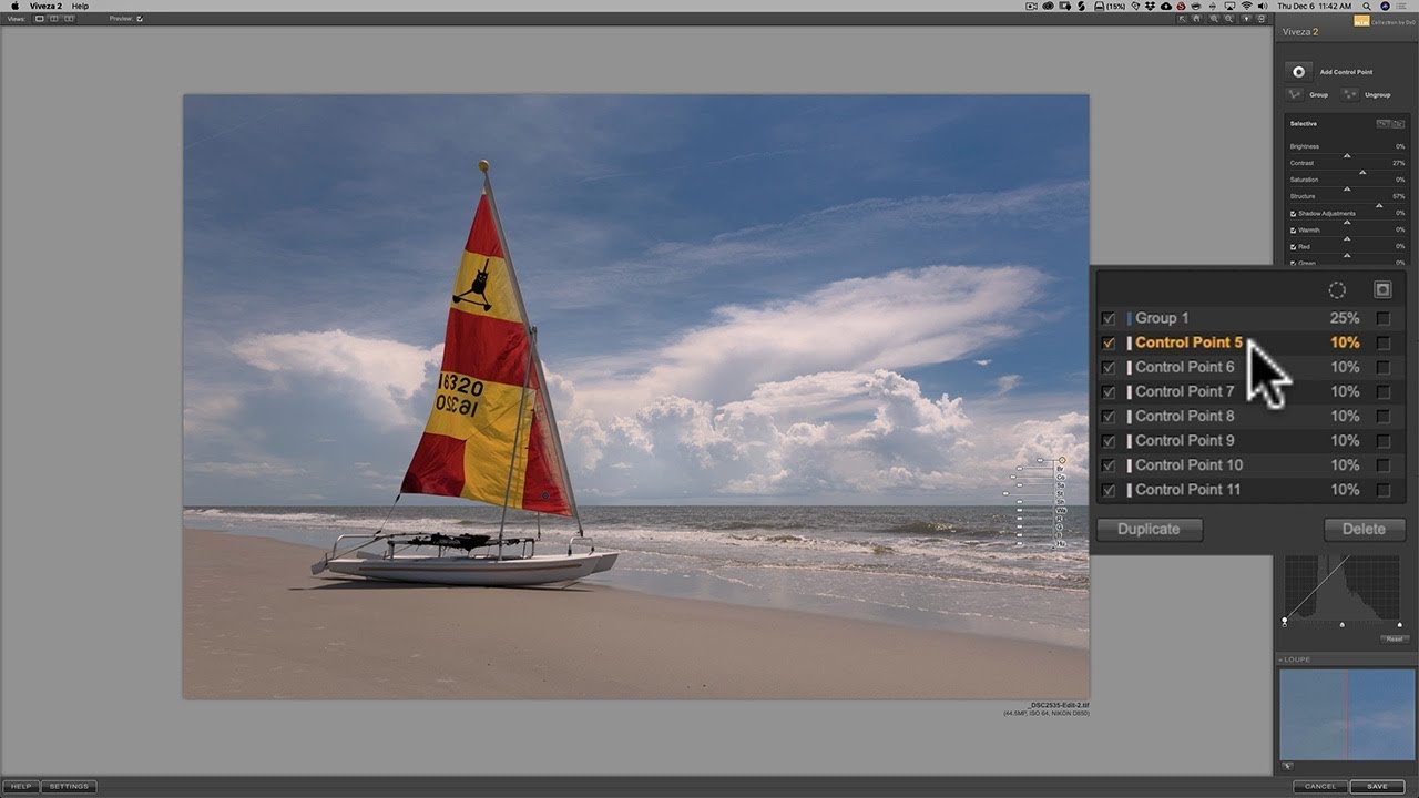 Освоение коллекции Nik - 10: Viveza 2 (плагин для Lightroom)