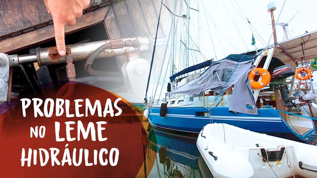 Troca das Mangueiras Hidráulicas do Leme na MCP Yatch  | A BORDO EM AL ABORDAJE  | Veleiro Dracma