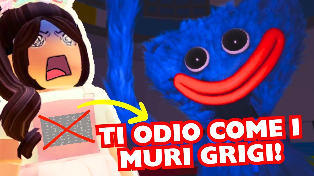 POPPY PLAYTIME 😨 Le Glitters mandano Candy da Huggy Wuggy! 😫 [ROBLOX]