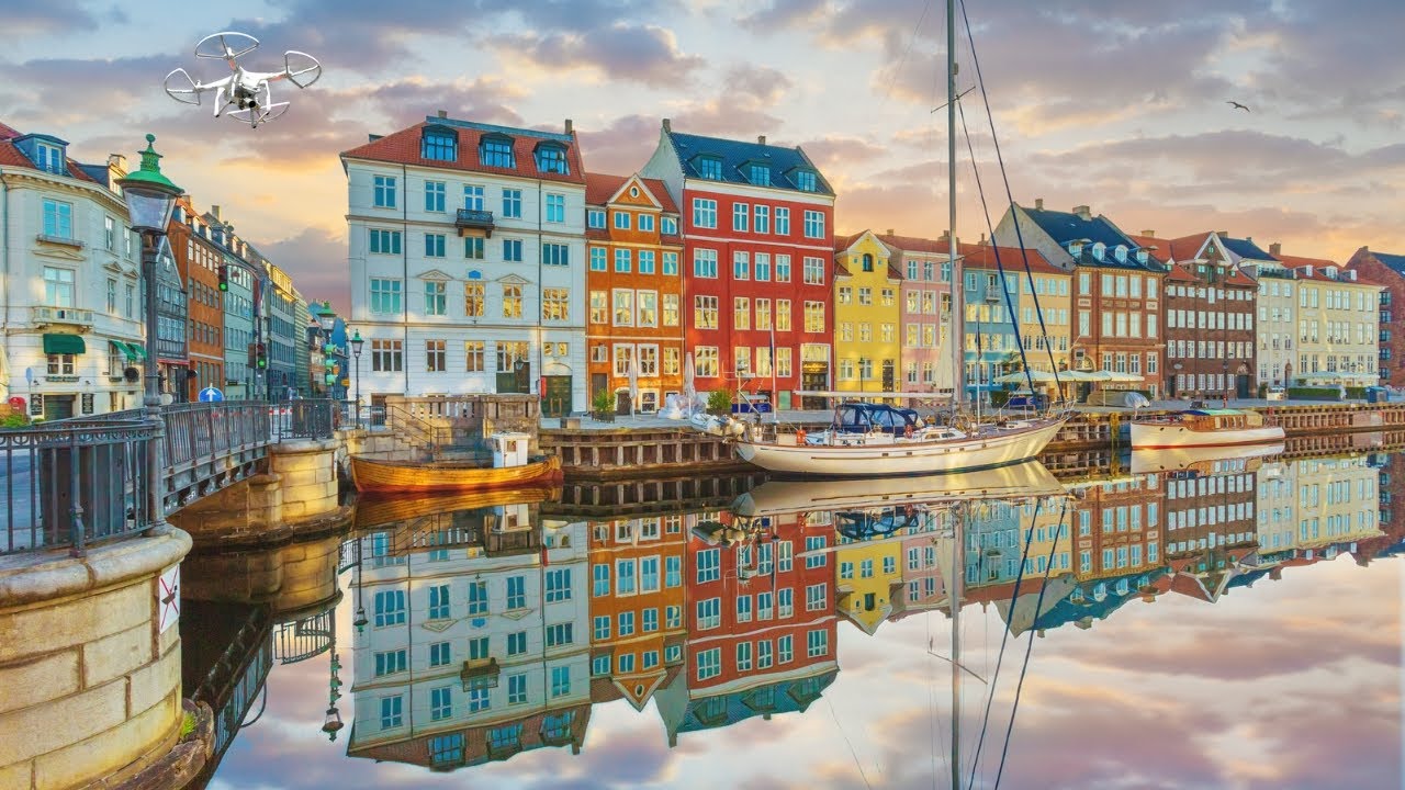 Copenhagen drone tour 2023