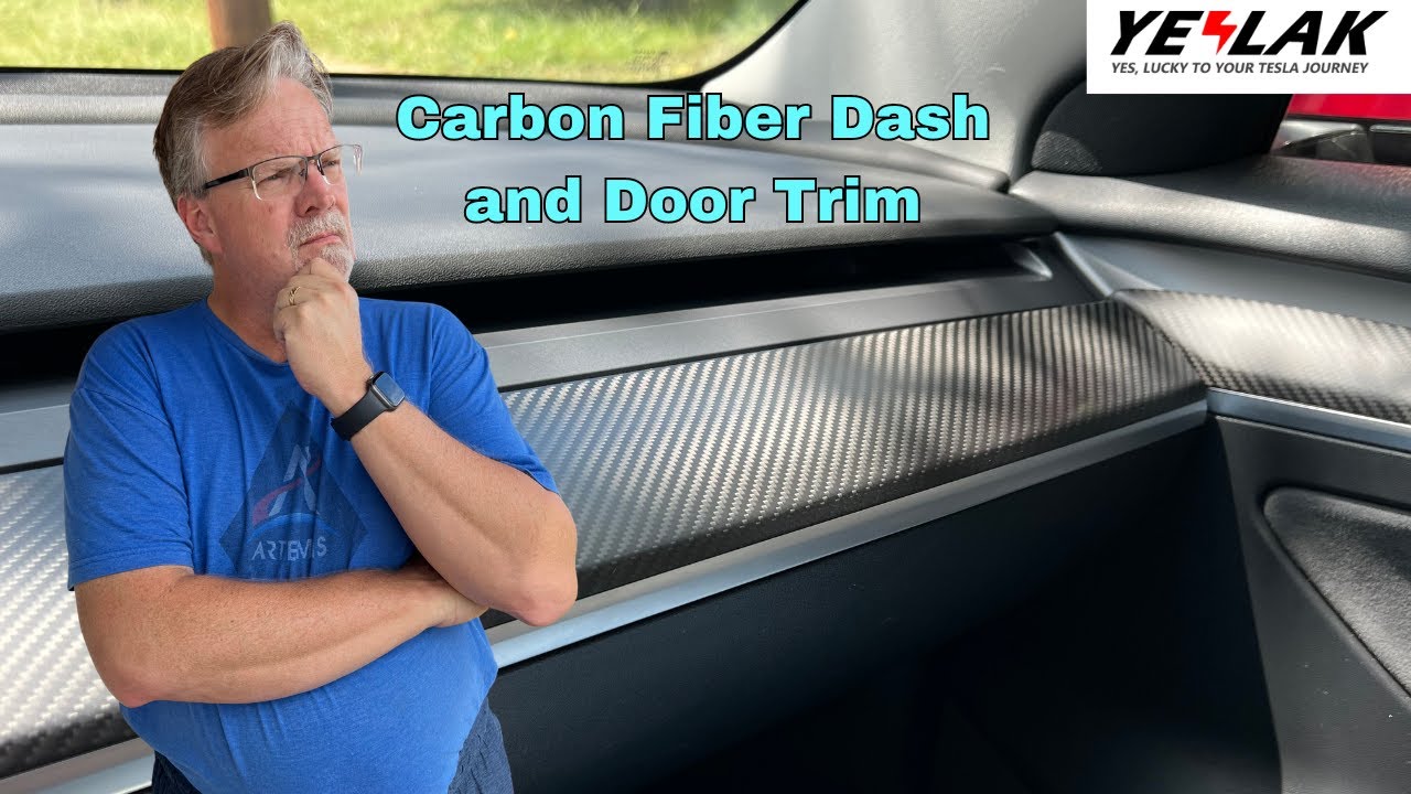 CARBON FIBER Upgrades That Will CHANGE Your Model 3 Interior!