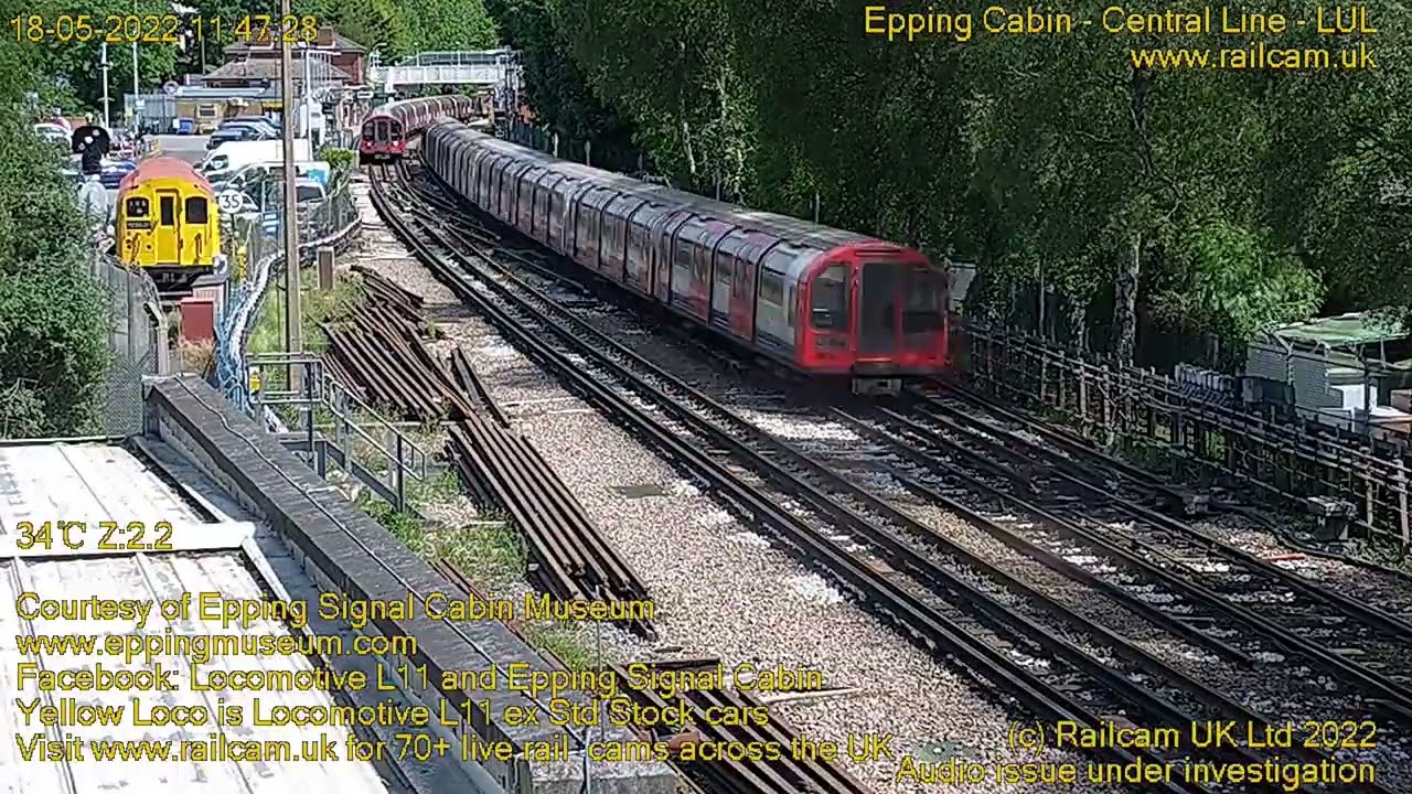A Day in the Life... Epping Camera. 20 hour service day in 20 minutes | Railcam LIVE