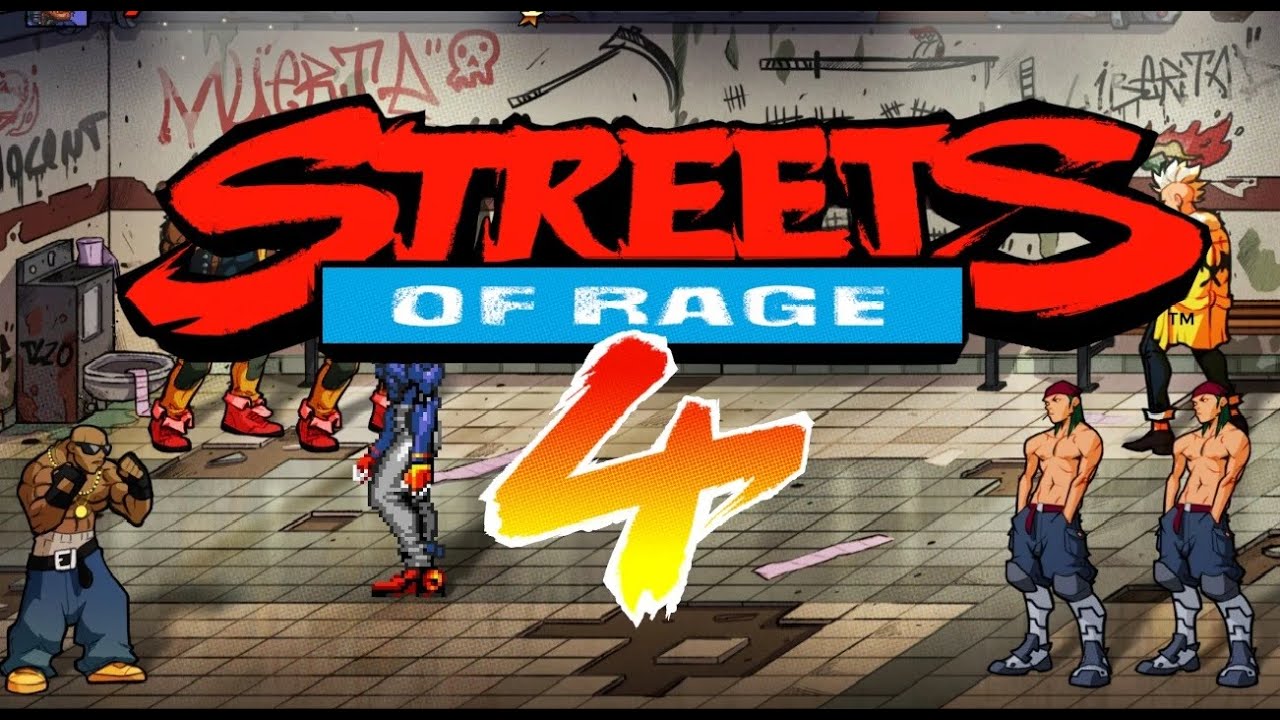 Hooper RAGE sur Streets Of Rage 4
