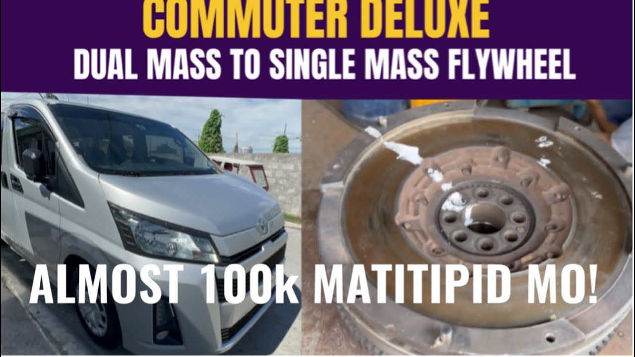 COMMUTER deluxe flywheel Conversion Dual mass to Single mass