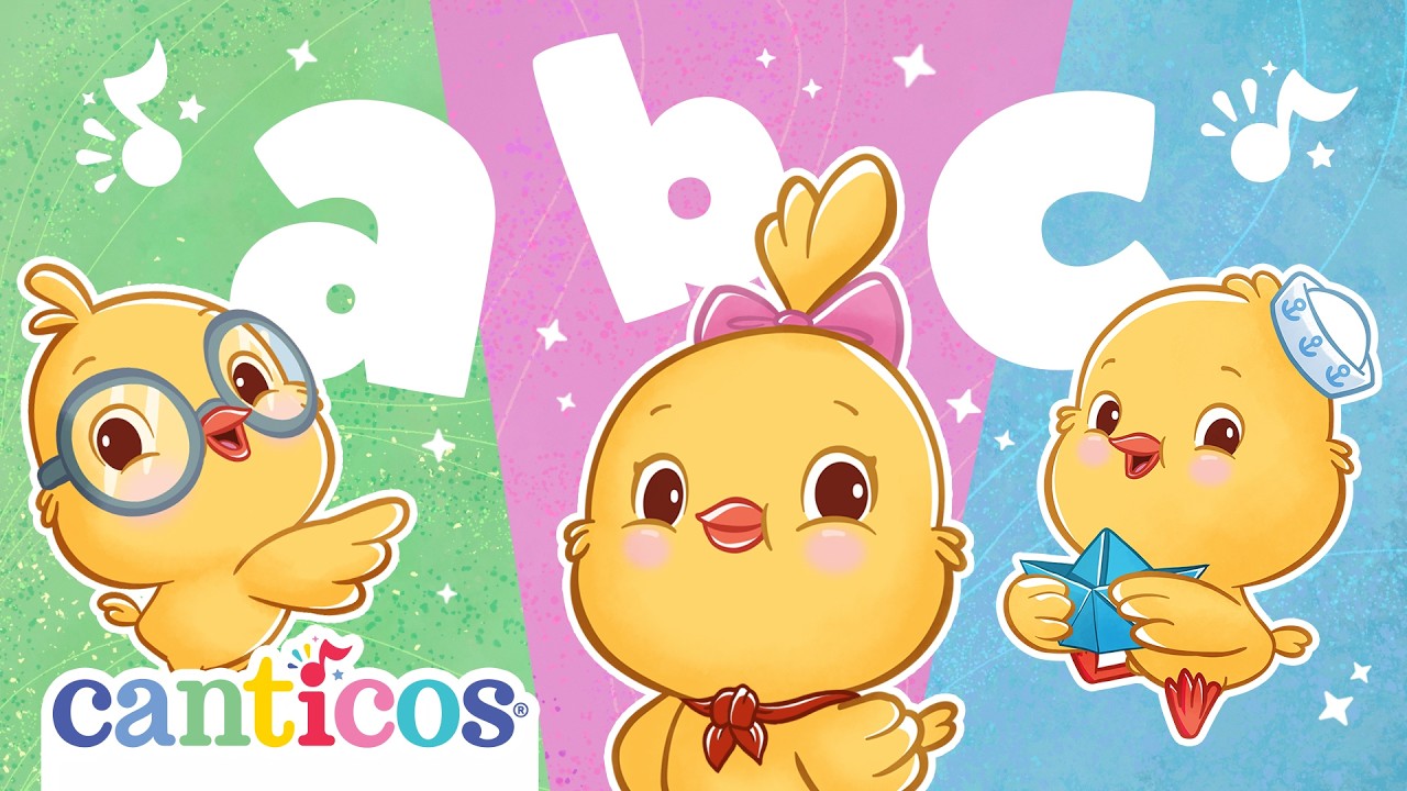 Canticos | The ABC Song / El Abecedario |  Bilingual Nursery Rhymes