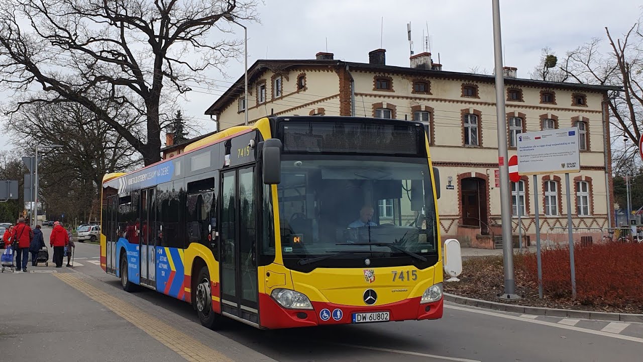 MPK Wrocław - linia 105 |  Mercedes-Benz O530 Citaro C2 #7415