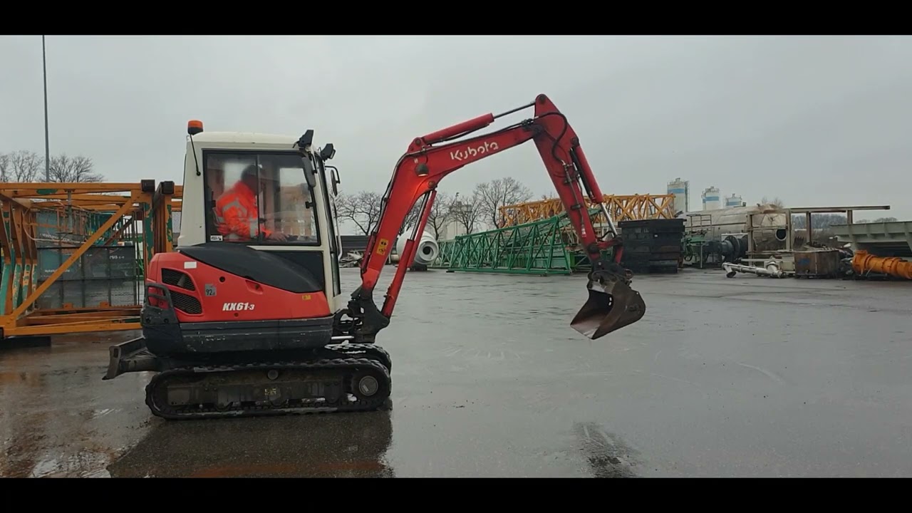 PRIMA Used Equipment: Excavator Kubota KX61-3, 2010