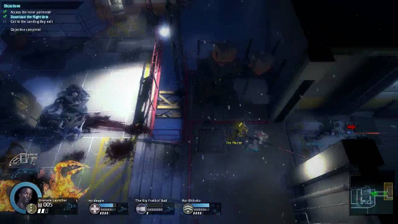 Landing Bay speed run (1:13) HD - Alien Swarm: Source