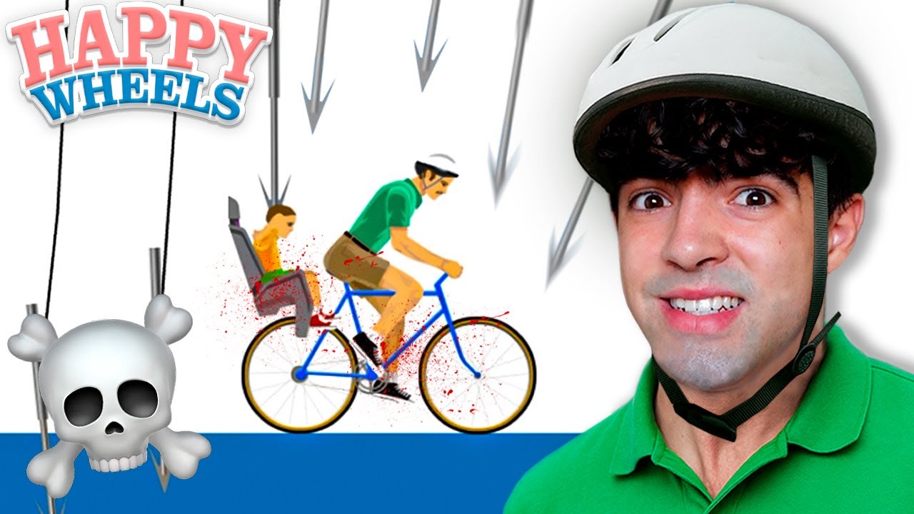 Soy un PADRE EJEMPLAR *o eso creo* | Happy Wheels