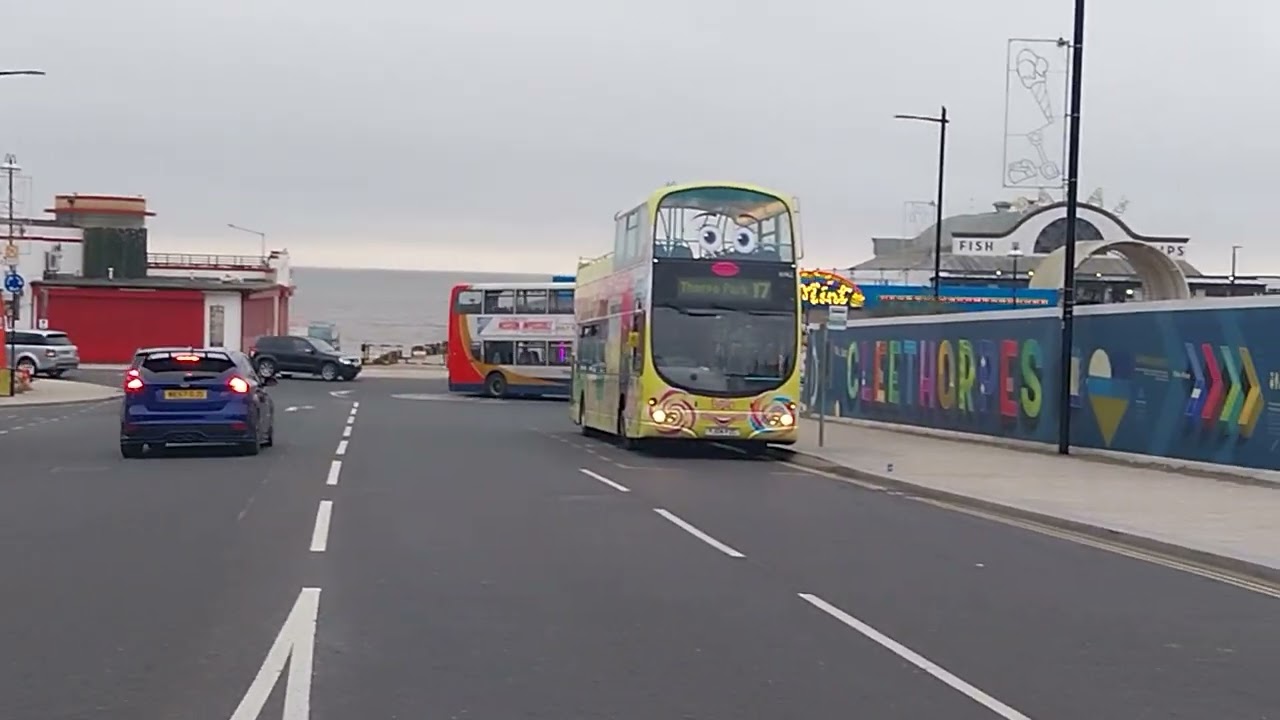 Cleethorpes Buses in action 18 August 2023