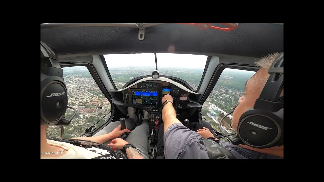 Second flight lesson in Pipistrel Alpha Trainer