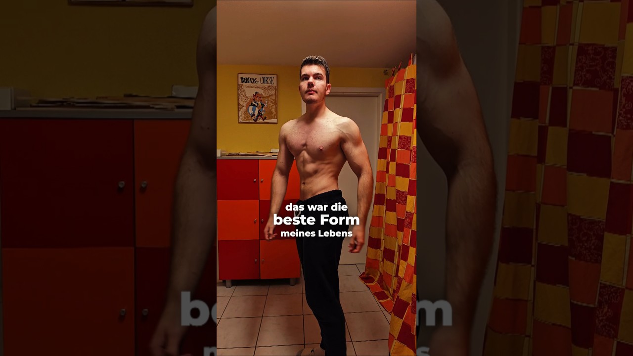 10 Monate Bulk Transformation 💪 #muskelaufbau #gymtransformation