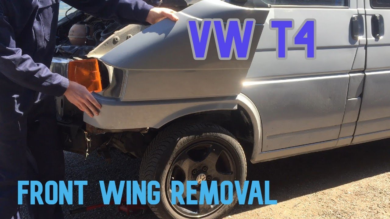 VW T4 — Как снять переднее крыло/крыло