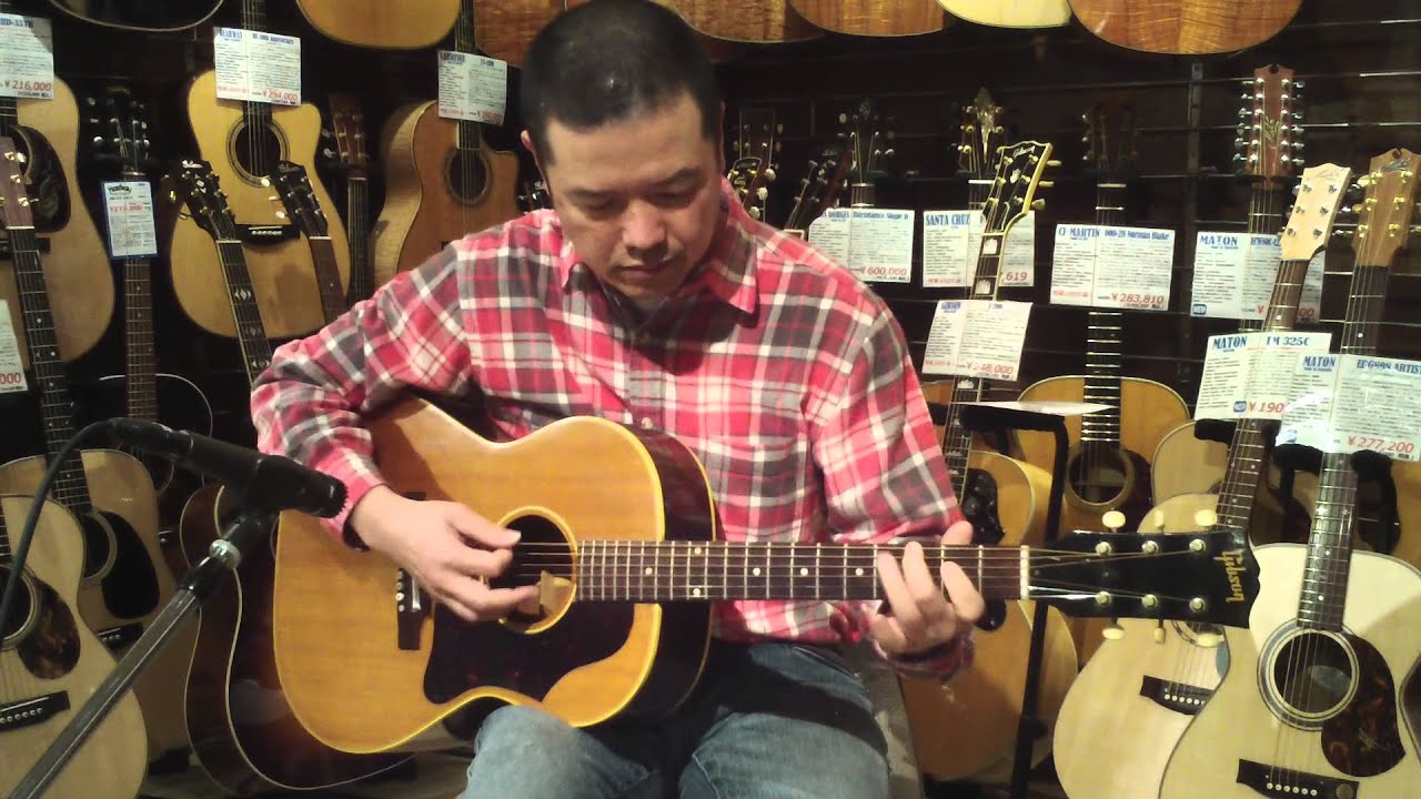 Dolphin Guitar - GIBSON LG-3 1962' Demo - Player 古川忠義
