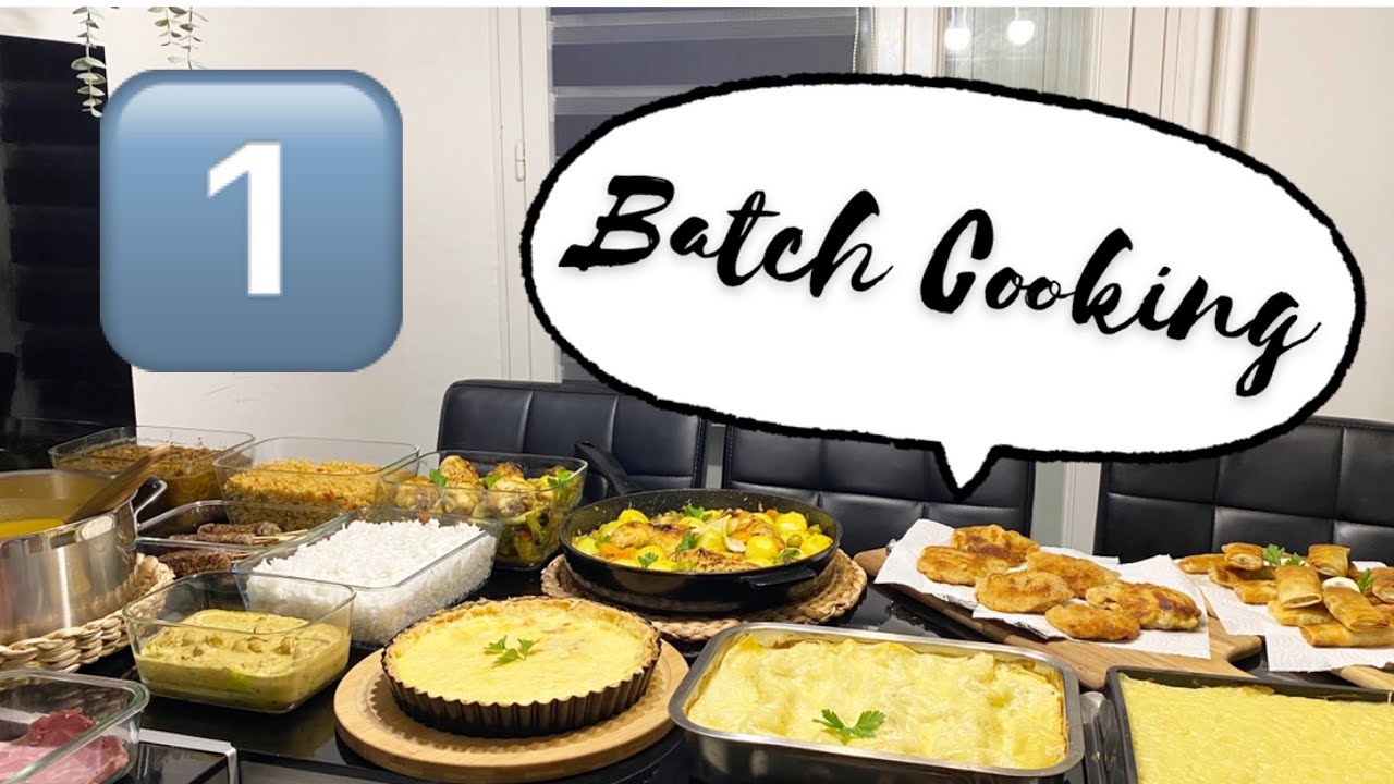👉 Préparation et organisation de mes menus de la semaine parti 1 👈 Batch Cooking Meal Prep 👌