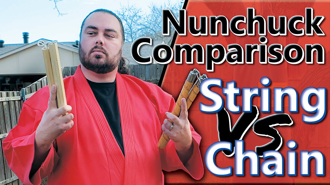 Nunchuck Comparison String Vs Chain | Kick'n Review